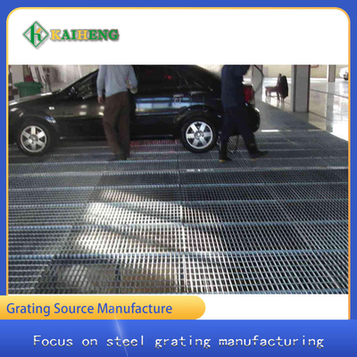 Plancher en acier de sort de Mesh Grating Grid For Parking de passage couvert en métal de HDP