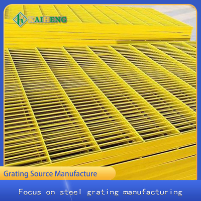 Passage couvert galvanisé par acier au carbone de plongement en plastique Mesh Metal Grid