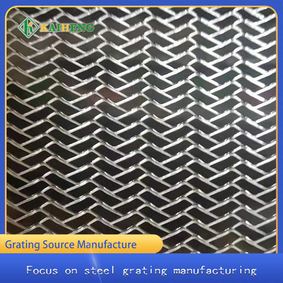 Fil décoratif rhombique anticorrosion Mesh Panels Customized