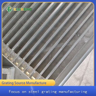 Plat de grille en acier galvanisé de la grille Q235 d'immersion chaude pour la plate-forme de structure métallique de l'usine chimique