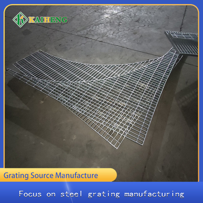 Grille galvanisée par OEM d'acier doux de grille en métal pour le bâtiment de raffinerie