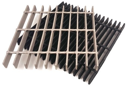 Le plancher de grille en métal de zinc de l'acier au carbone Q235, HDP a galvanisé la grille en acier résistante