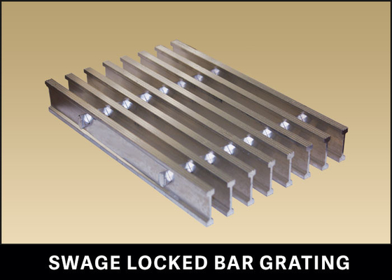 Le plancher de grille en métal de zinc de l'acier au carbone Q235, HDP a galvanisé la grille en acier résistante