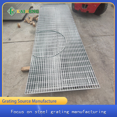 L'immersion chaude adaptée aux besoins du client a galvanisé la grille en acier pour le passage couvert 12&quot; X 24&quot; X 1,5&quot;