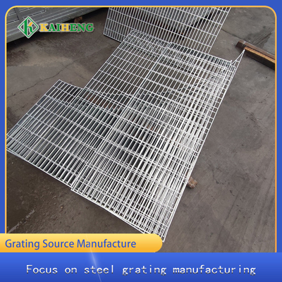 L'immersion chaude adaptée aux besoins du client a galvanisé la grille en acier pour le passage couvert 12&quot; X 24&quot; X 1,5&quot;