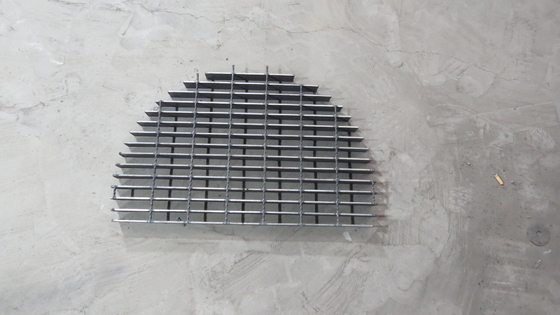 Haut plat de grille galvanisé plat de rapport en métal pour la plate-forme de centrale