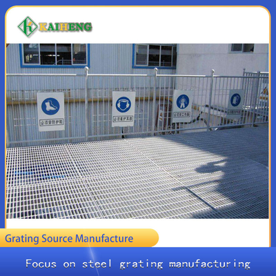 Barre en acier à faible teneur en carbone de grille en métal Q235 pour la plate-forme de centrale