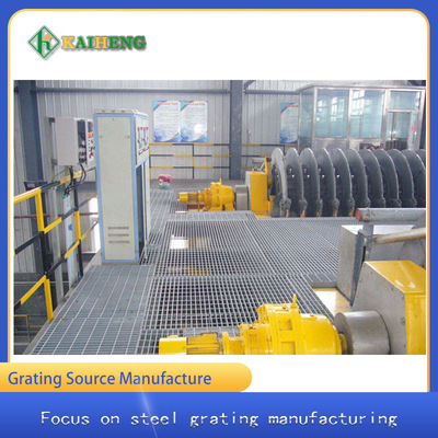 Barre en acier à faible teneur en carbone de grille en métal Q235 pour la plate-forme de centrale
