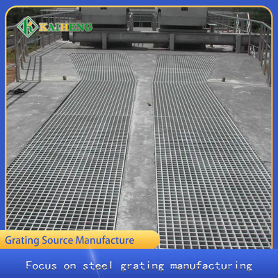 Barre en acier à faible teneur en carbone de grille en métal Q235 pour la plate-forme de centrale