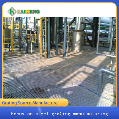 Barre en acier à faible teneur en carbone de grille en métal Q235 pour la plate-forme de centrale