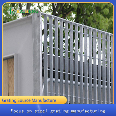 Pulvérisation extérieure ferroviaire de plastique de Mesh Metal Grate Fencing With de fil de 1 pouce de route