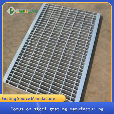 Couvercle en acier de grille d'ODM 19w4 pour l'eau se rassemblant bien