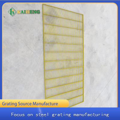 Passage couvert galvanisé par acier au carbone de plongement en plastique Mesh Metal Grid