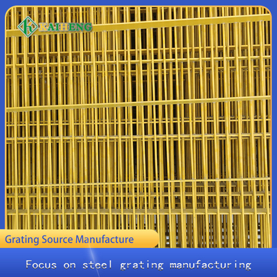 Grille galvanisée de plancher de grille en métal d'immersion chaude pour la barrière de cage de volaille