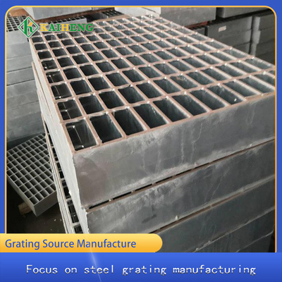 Grille en acier résistante de sécurité de galvanisation de G605/40/80FG Q235 pour l'industrie