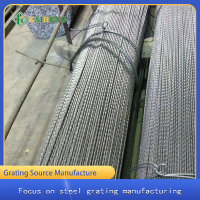 Produits de fil tordus de fer de place 4mm pour le traitement en acier de plat de grille