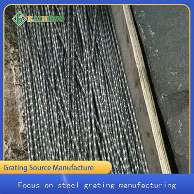 Produits de fil tordus de fer de place 4mm pour le traitement en acier de plat de grille