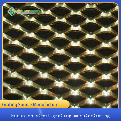 Diamond Aluminum Plate Mesh Net pour la décoration architecturale