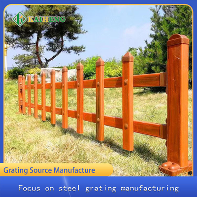La petite pelouse de PVC a soudé la rambarde de Mesh Fencing Lawn Border Fence