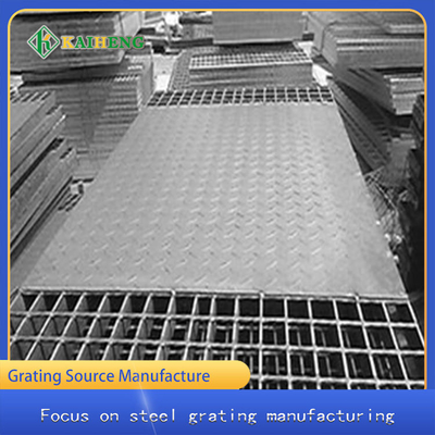 Le plancher en acier de grille en métal de HDP de plafond en acier composé de grille a adapté aux besoins du client