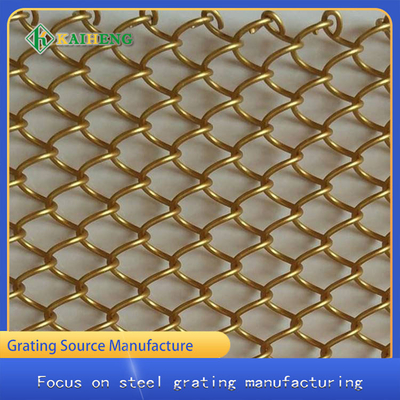 Revêtement décoratif de Mesh Net For Exterior Wall de fil de haute catégorie d'OEM