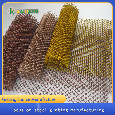 Séparation décorative Diamond Aluminum Curtain Wall Mesh