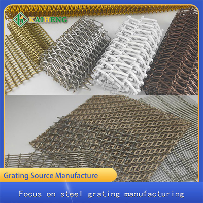 Séparation décorative Diamond Aluminum Curtain Wall Mesh