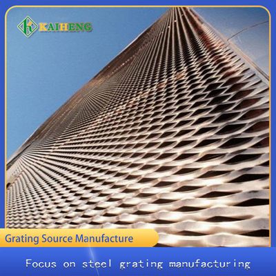 fil décoratif en aluminium Mesh Curtain For External Decoration de 55mm