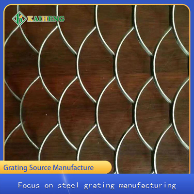 Fil décoratif rhombique anticorrosion Mesh Panels Customized
