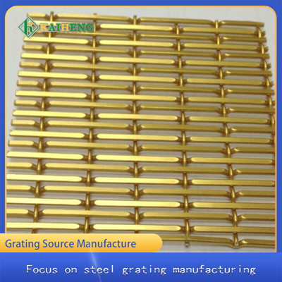 Ring Aluminium Door Curtain Chain décoratif Mesh Customized