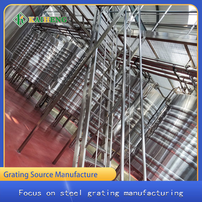 Plat d'étape d'échelle de l'acier inoxydable T3 pour l'usage d'intérieur dans l'atelier d'usine chimique