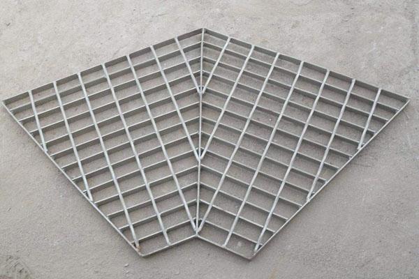 grille en acier formée
