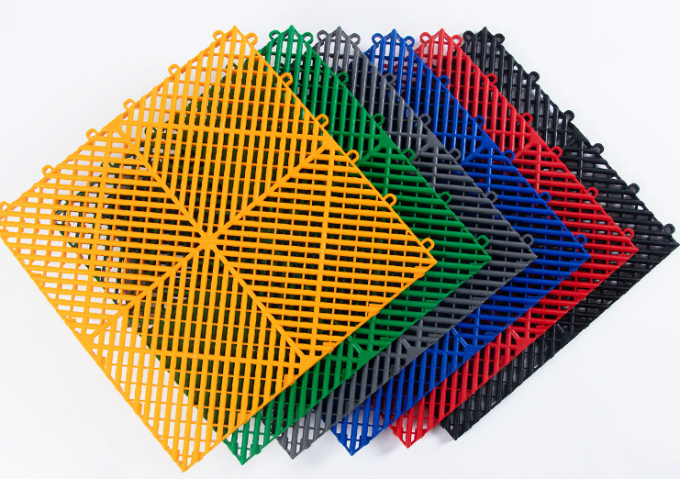 Plat de grille de épissure multicolore de FRP