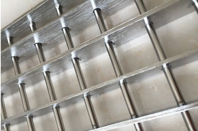 grille en acier en métal d'acier inoxydable